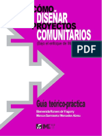 Como Diseñar Proyectos Comunitarios bajo enfoque de Marco Logico.pdf