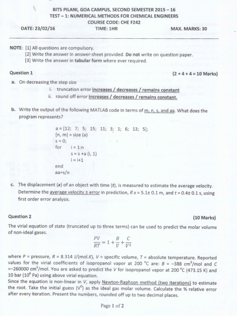 Numerical Analysis | PDF