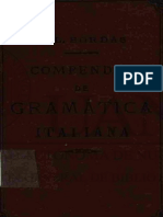 Libro Antiguo - Gramatica Italiana