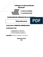 Derecho Empresarial Titulos Bancarios