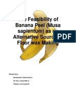 banana peel as floor wax introduction
