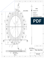 Dibujo - Plate, Wear-Outer - R44764D7 - R56316D2 Hoist - 4100XP