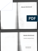 Cálculos Nutricionais Conceitos e Aplicações Práticas Andrea Fraga Guimarães PDF
