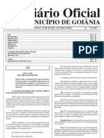 Diário Oficial do Município de Goiânia