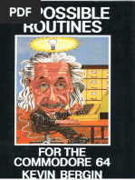 (Ebook - Commodore Computers) Impossible Routines For The c64 PDF