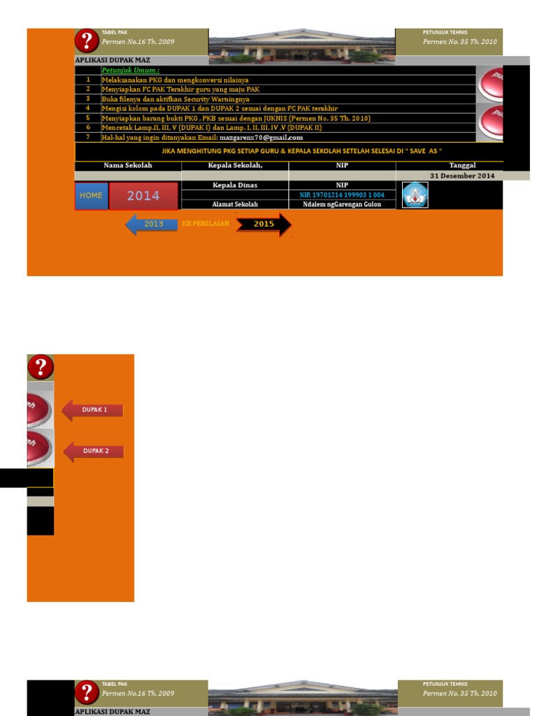 Download Aplikasi Dupak 2017 - Revisi Sekolah
