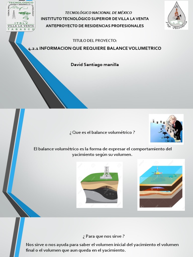 Balance Volumetrico | PDF