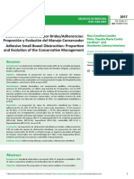 Obstruccioacuten Intestinal Por Bridasadherencias Proporcioacuten y Evolucioacuten Del Manejo Conservador