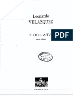 Toccata, de Leonardo Velázquez