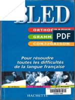 BLED Orthographe Grammaire Conjugaison