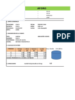 Calculo Aforo