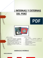 Amenazas Internas y Externas Del Perú