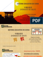 Sistema Educativo en China 