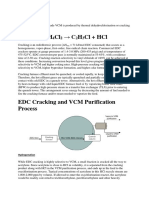 C H CL C H CL + HCL: Cracking Edc