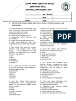 Bahasa Indonesia Kelas X Semester 1