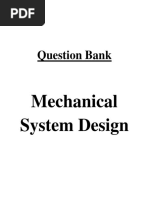 MSD Question Bank