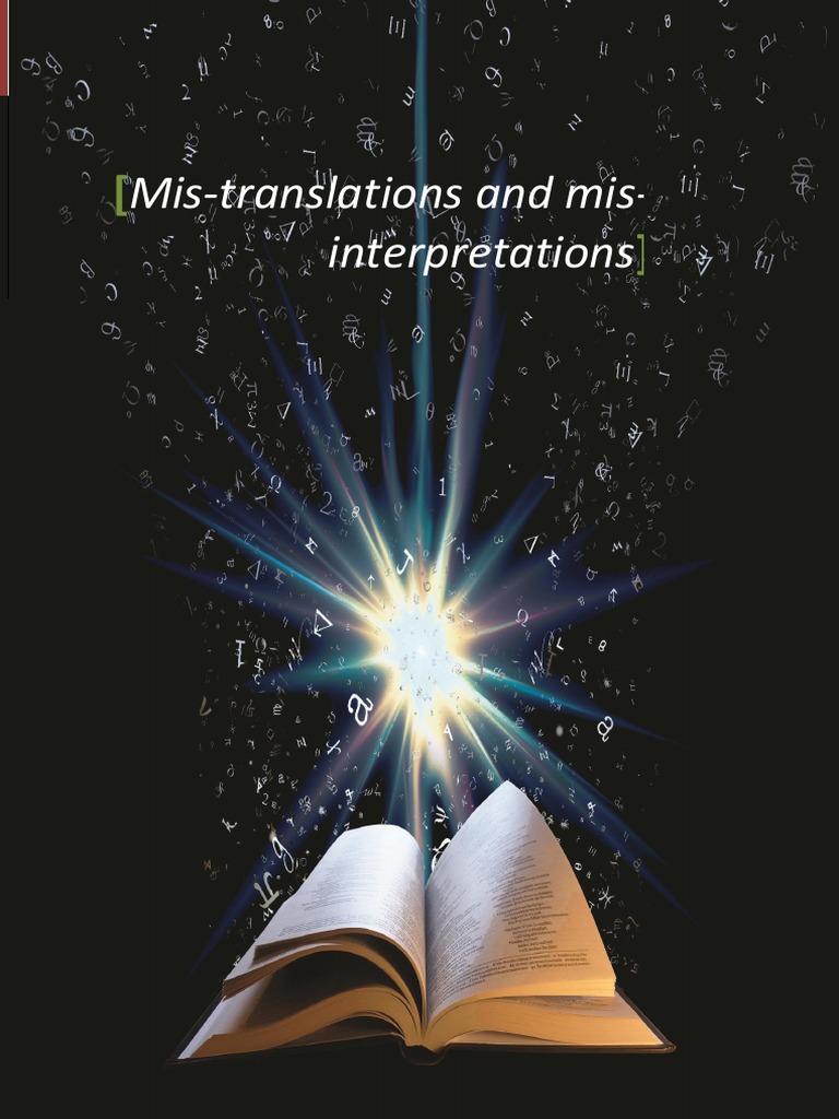 Mis Translations and Mis Interpretation | PDF | Satan | Hell