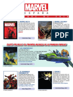 Catalogo Marvel Diciembre 2018