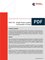 AGN 154 - Single Phase Loading For Re-Connectable 3-Phase Windings