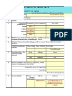 Application For Enroling As Volunteer' With Unique Identification Authority of India (Please