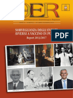 Sorveglianza Degli Eventi Avversi a Vaccino in Puglia Report 2013-2017 (Passivo vs. Attivo)