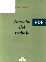 Benito Perez - Derecho Del Trabajo