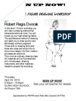 Robert Regis Dvorak: Experiential Figure Drawing Workshop