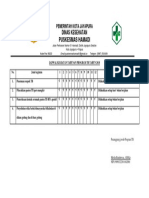 Jadwal Kegiatan Bulanan Program TB