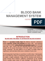 Blood Bank Management System