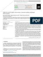 Article in Press: Adhesives Used in Paper Conservation: Chemical Stability and Fungal Bioreceptivity