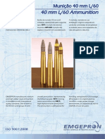 40 MM L/60 Ammunition