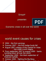 Group# Presenter: Economic Crises in All Over The World