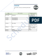 Production Schedule 1