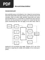 Micro-Grid Voltage Stabilizer