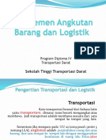 Manajemen Angkutan Barang Dan Logistik