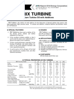 Rix Turbine: Premium Turbine Oil With Additives