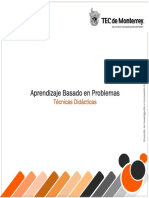 Metodo de Aprendizaje Basado en Problemas PDF