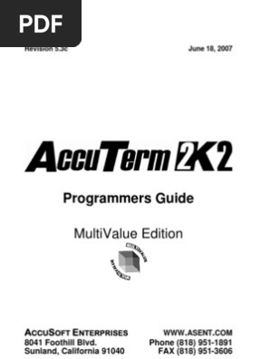 Accuterm 2k2 Manual