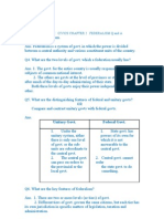 Chapter 2-Federalism Q & A