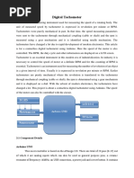 Digital Tachometer: 3.1 Component Details