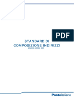 Standard - Composizione - Indirizzi by Poste Italiane PDF