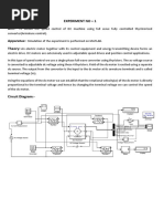 Experiment No - 1 Aim