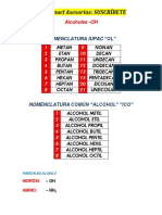 Emmanuel Asesorías: Nomenclatura de alcoholes IUPAC y común