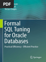 Formal SQL Tuning