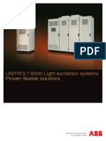 ABB Excitation UNITROL 6000 Light Brochure PDF