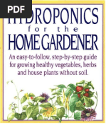 Hydroponics For The Home Gardener PDF