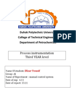 Duhok Polytechnic University College of Technical Engineering Department of Petrochemical