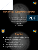 Hemorragia Suprarrenal Neonatal, Radiología