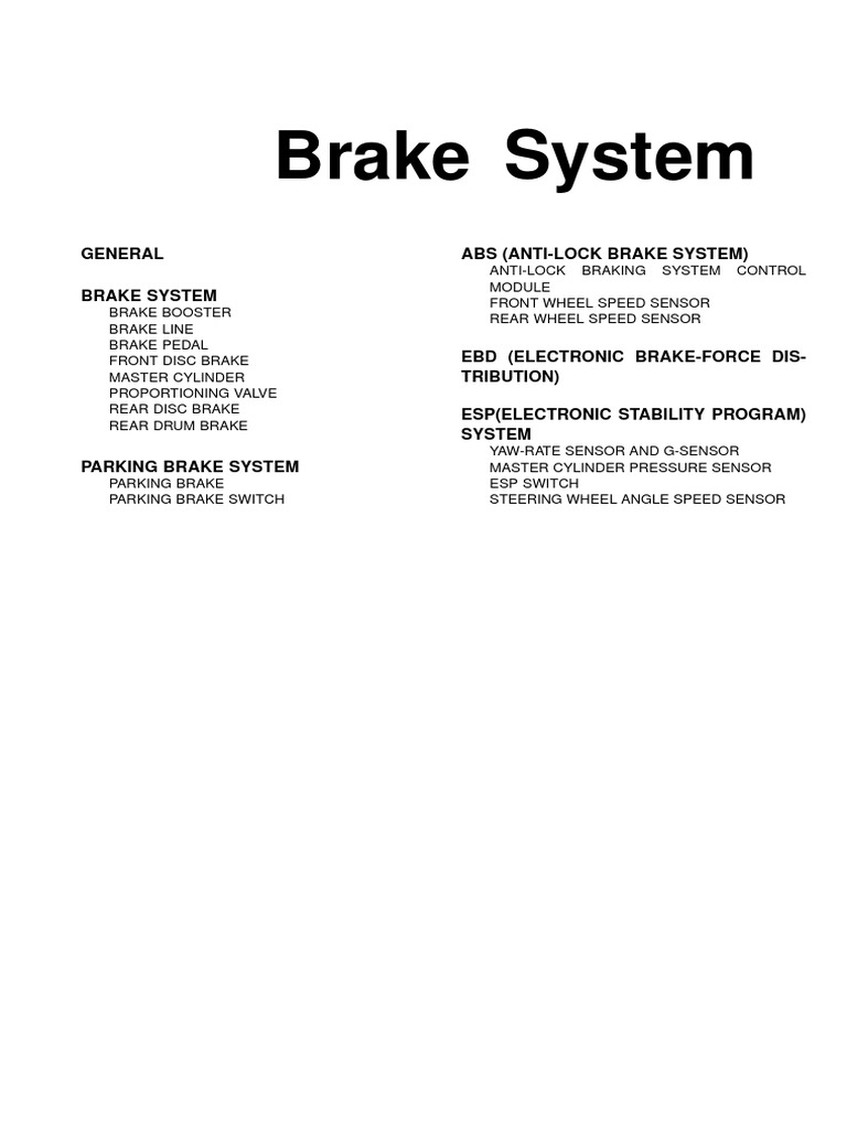 Brake visual data 6