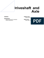 DRIVESHAFT AND AXLE DIAGNOSTICS GUIDE